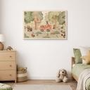 Houten Wanddecoratie Dieren Brandweer in het Bos - Oliver Robins