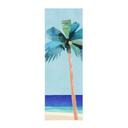 Textielposter Vakantiestrand met palmboom - Rivers - Panorama
