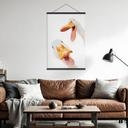 Textil poster Kacklande gäss - Korenkova