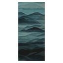 Pellicola per Porte Roerich Hills - Paesaggio Montano Blu - Sir Edward x Grigory Gladarev