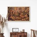 Stampa su legno Amber Flora - Donne nella foresta pluviale - Sir Edward x Grigory Gladarev