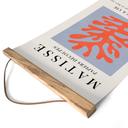 Textielposter Abstract koraal in Matisse-stijl - Costa