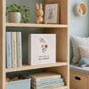 Holzbild zum Hinstellen - Gießkanne-Motiv mit Mutmachspruch 'Fehler helfen mir zu lernen'