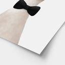 Poster Gentleman Oie avec chapeau haut-de-forme - Korenkova