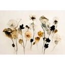 Fotomural Delicadas flores secas en tonos naturales - Treechild
