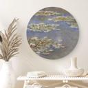 Tableau sur alu-Dibond Monet - Nénuphars1905 - Rond