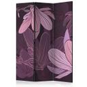 Screen room divider - Drømmende blomster, 3-delt