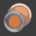 Premium vægmaling orange - PURO c9003 støvet orange