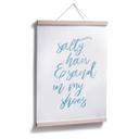 Plakat - Salty hair and sand in my shoes