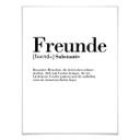 Plakat - Grammatik - Freunde