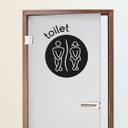 Toilet 1 Wallsticker