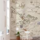 Tapet - Winnie the Pooh Map - 200 x 240 cm