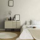 Papel pintado con textura, pegar la pared, crema, blanco, papel pintado no tejido Nuevas Paredes de Livingwalls