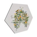 Hexagone - alu-Dibond Frida Floral Studio - Thorax Floral