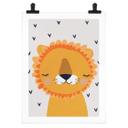 Póster infantil Treechild - Pequeño león