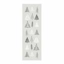Póster de tela de Navidad - Ilustración de árboles de Navidad - Kristina