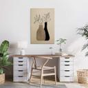 Kubistika Billede af træ - Minimalistiske planter