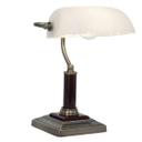 Tischleuchte Arian, gold, 33,5 x 26 cm, Glas Tischlampe