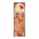 Tekstil plakat Mucha - Sommer 1900 - Panorama