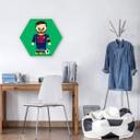 Hexagon Dibond Gomes - Messi