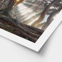 Póster Bosque sagrado de pinos - Ryu