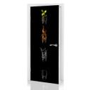 Puerta de diseño Frutos Vargas - Los Cuatro Elementos 91x200 cm