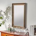 Wandspiegel gold rechteckig - Mailand - 50x70 cm
