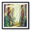 Póster Bosque encantado a la luz - DigitalArtsi
