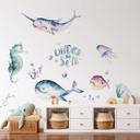 Sticker mural Kvilis - Sous la mer (34 pièces)
