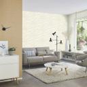 Bølget tapet, non-woven tapet Sky Lounge hvid-perlemor
