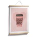 Póster Café - Eleonora - Love you a Latte