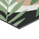 Billede Abstrakte grene i tropisk look - Costa – print på aluminium (Alu-Dibond)