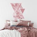 Muursticker Sisi & Seb - Roze Succulenten