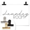 Plakat - Laundry room