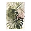 Póster de tela boho con hojas tropicales - Haase