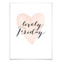 Poster Confetti & Cream - Lovely Friday