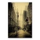 Alu-Dibond met goudeffect Chiriaco - Streets of Toronto