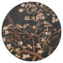 Wallsticker van Gogh - Mandelblomst efterår - Rund