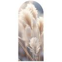 Wallsticker rundbuevægpanel pastelfarvede græsser - Treechild - smal
