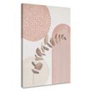 Lærredsprint - Moss - Boho Pink