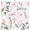 Mønstret tapet FN-design - Magnolia i haven