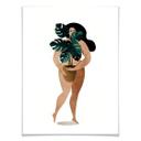 Plakat - Kubistika - Naked Lady