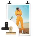 Plakat - Loose - Pigen i den gule joggingdragt