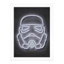 Plakat med stormtroopers hjelme - Mielu