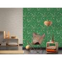 Livingwalls papier peint intissé Metropolitan Stories papier peint Francesca Milan beige;vert;métallisé