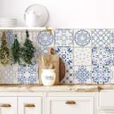 Azulejos Adhesivos con motivos de cebollas - lote de 12
