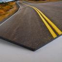 Hexagon - Alu-dibond - Road Trip