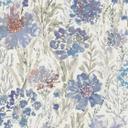 Papier peint fleuri Aquarelle bleu gris - papier peint intissé floral - élégant
