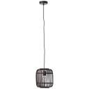 Pendelleuchte Willi, schwarz, 130 x 21,5 cm, Metall Pendellampe