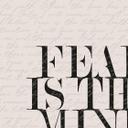 Akrylbillede Filmcitat fra Dune - Fear is the Mind-Killer